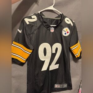 Nike Kids Black and Gold Jersey